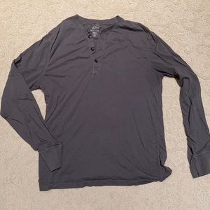 J Crew broken in long sleeve tee